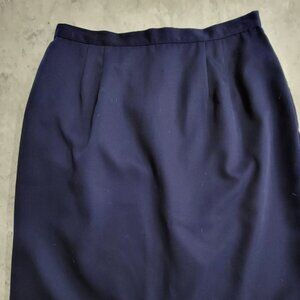 Navy Blue Skirt  size 12